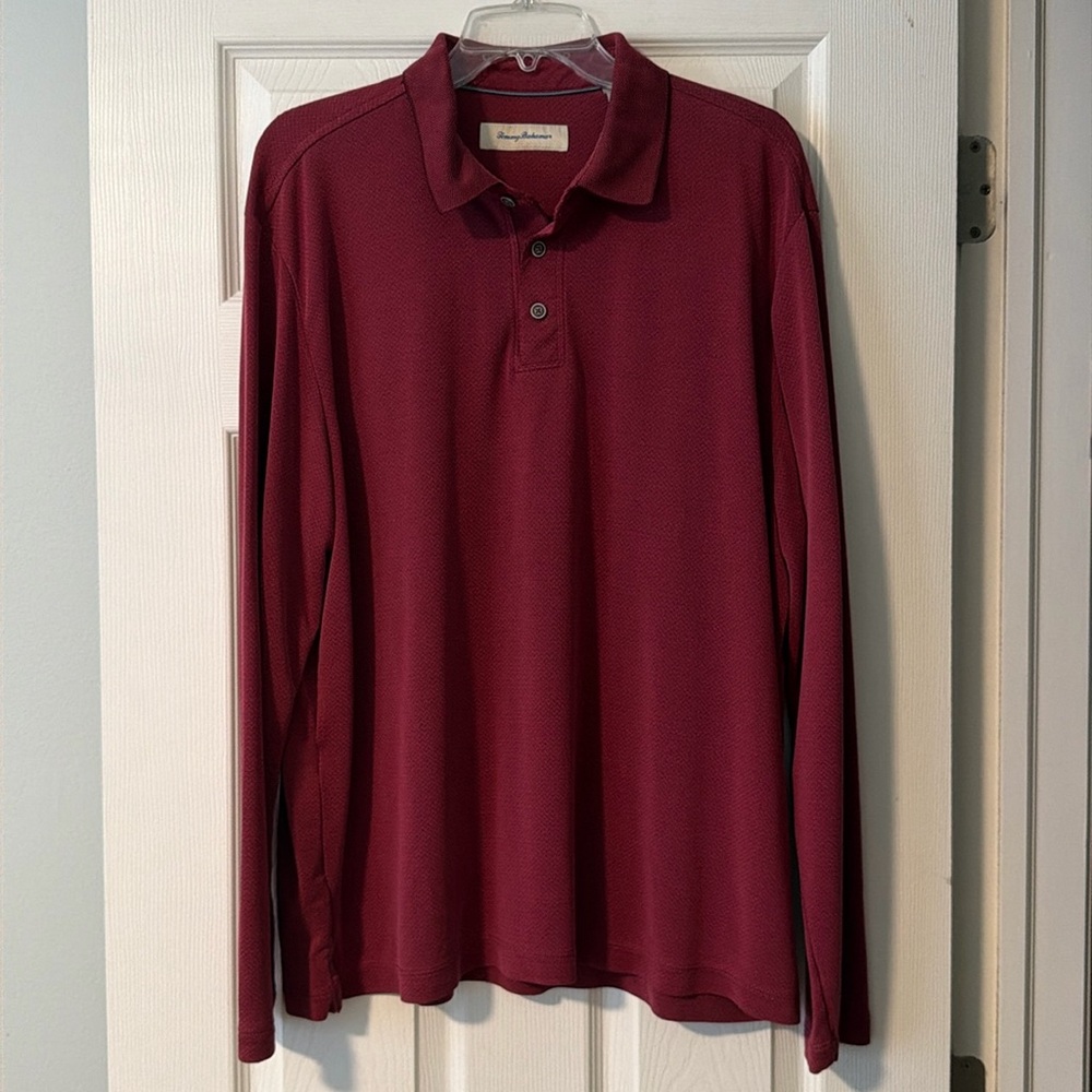 Tommy Bahama long sleeve quarter button up